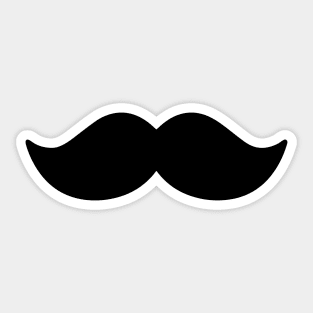 Mustache Sticker